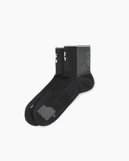 Performance Run Sock Mid Black | Eclipse