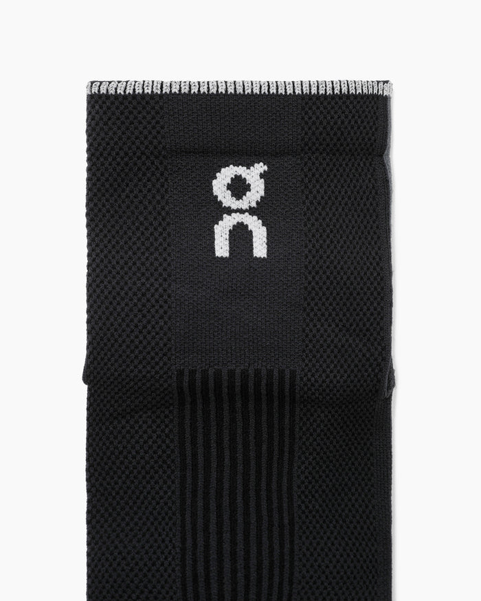 Performance Run Sock Mid Black | Eclipse