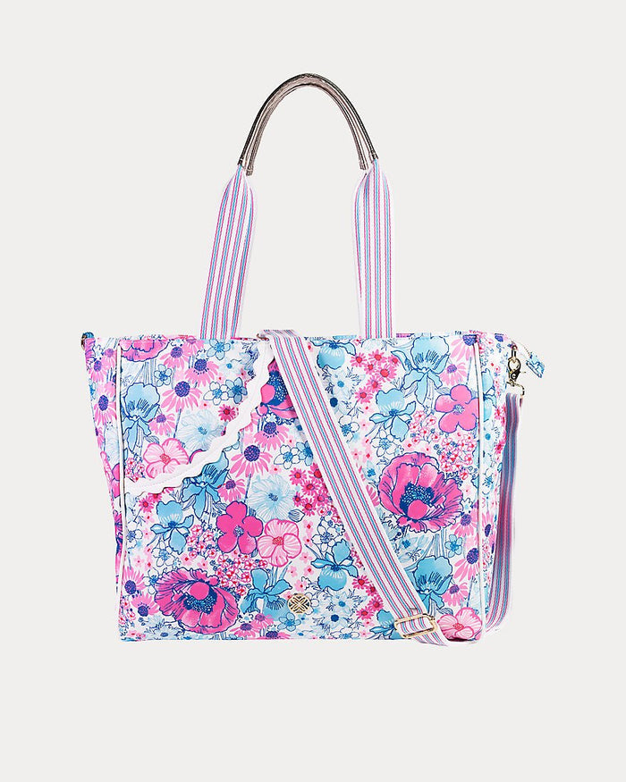 Lilly Pulitzer - Pickleball Tote - Starlight Navy In All Her Glory