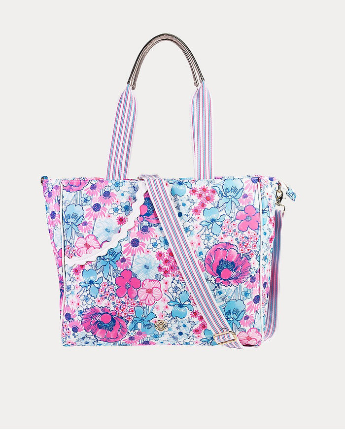 Lilly Pulitzer - Pickleball Tote - Starlight Navy In All Her Glory