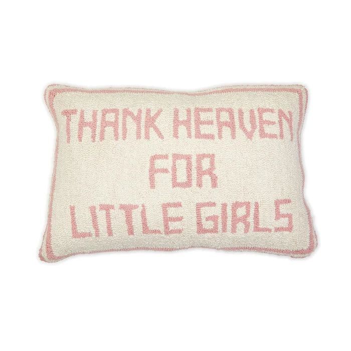 Pillow - Embroidered - Thank Heaven - Findlay Rowe Designs