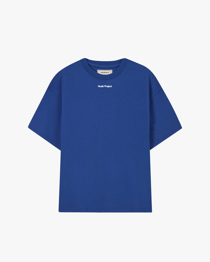 Play With Logo Tee Blue