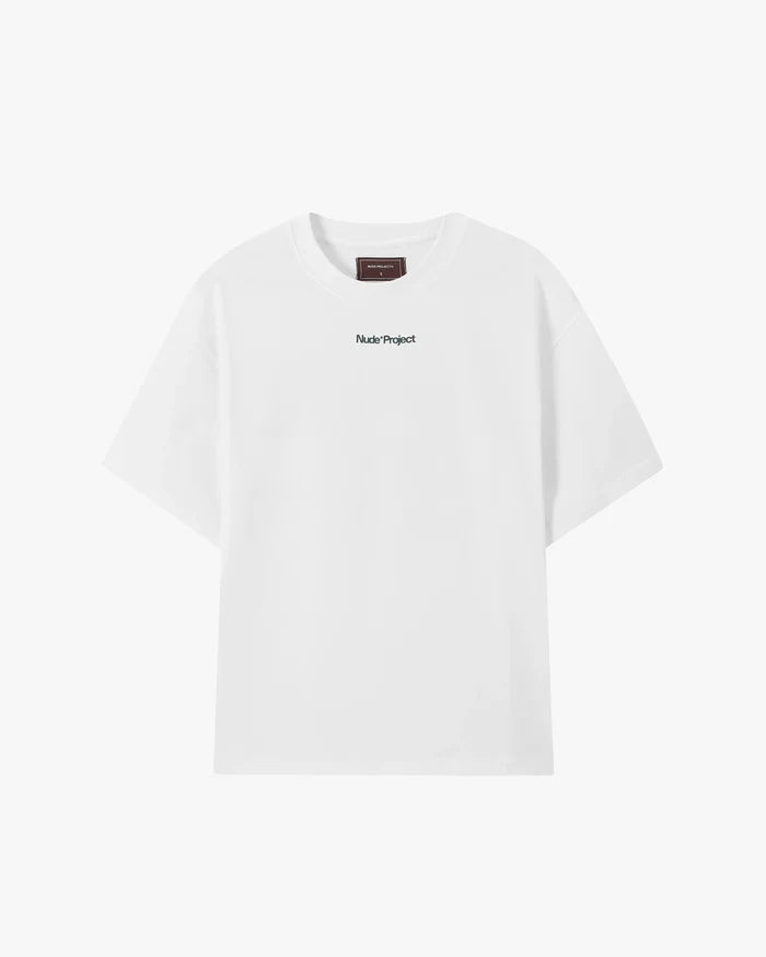 Play With Logo Tee White