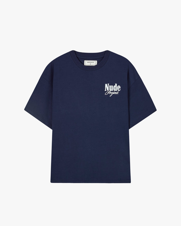 Pleasures Tee Navy