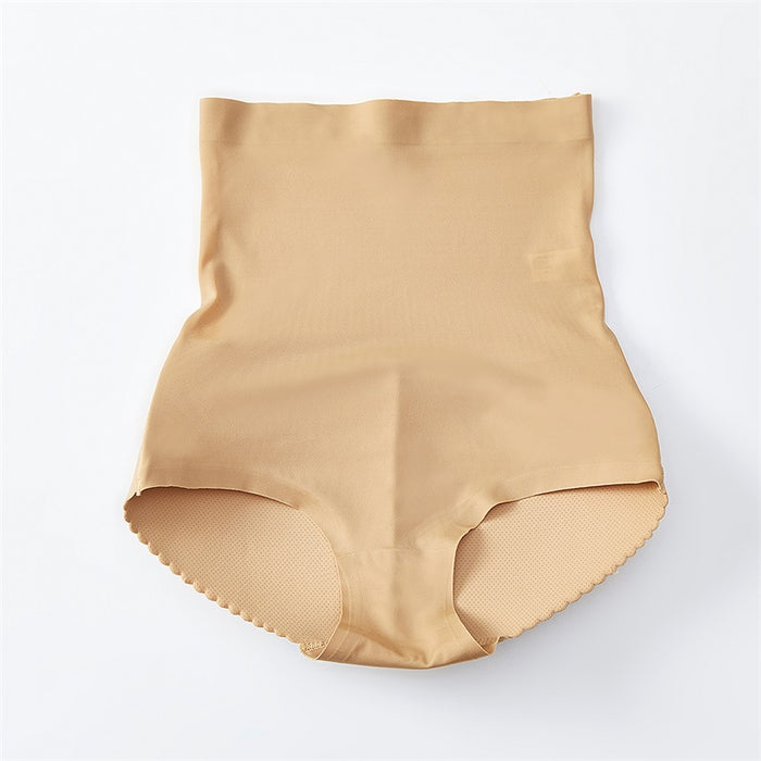 Plus Size Butt Lifter Shapewear High-Waist Control Panties with Hip Pads