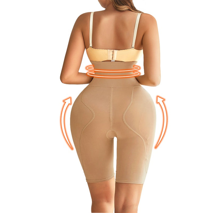 Plus Size Padded Butt Lifter Shapewear Women’s Hip Enhancer Control Panties