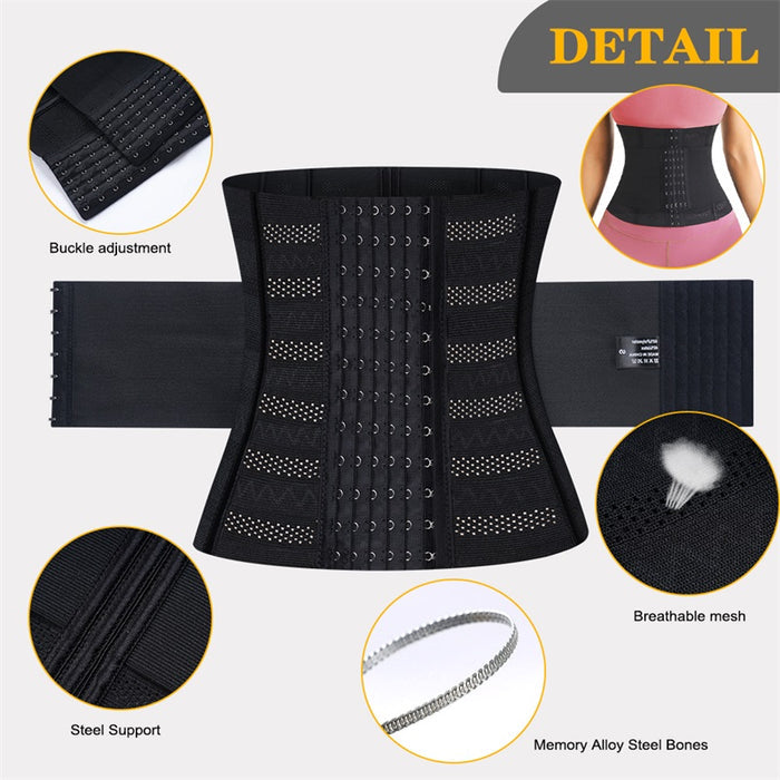 Plus Size Waist Trainer Tummy Control Shaper Girdle Corset Waist