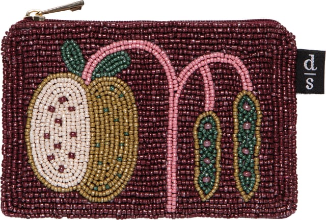 Pome Beaded Pouch