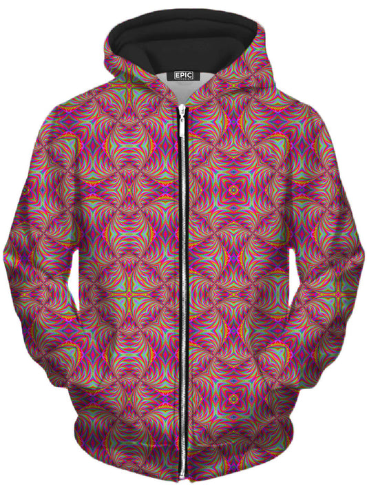 Psy Schism Unisex Zip-Up Hoodie Art Designs Works Epic Hoodie