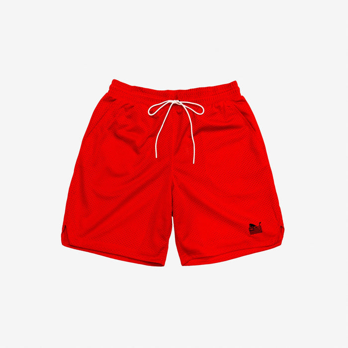 PUMA X TMC Essentials Mesh Short - High Risk Red