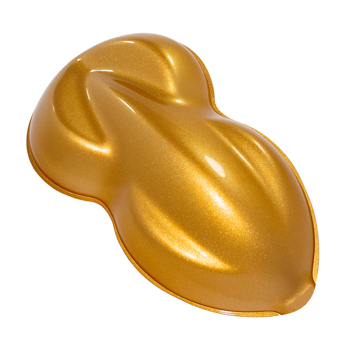 Pure Gold Metallic Basecoat With Reducer Quart (Basecoat Only)