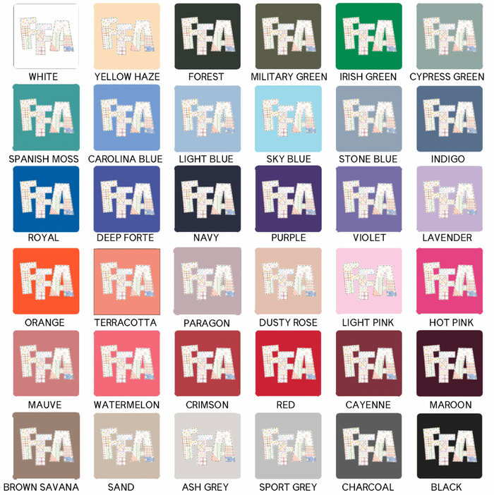 Quilted FFA– Crewneck