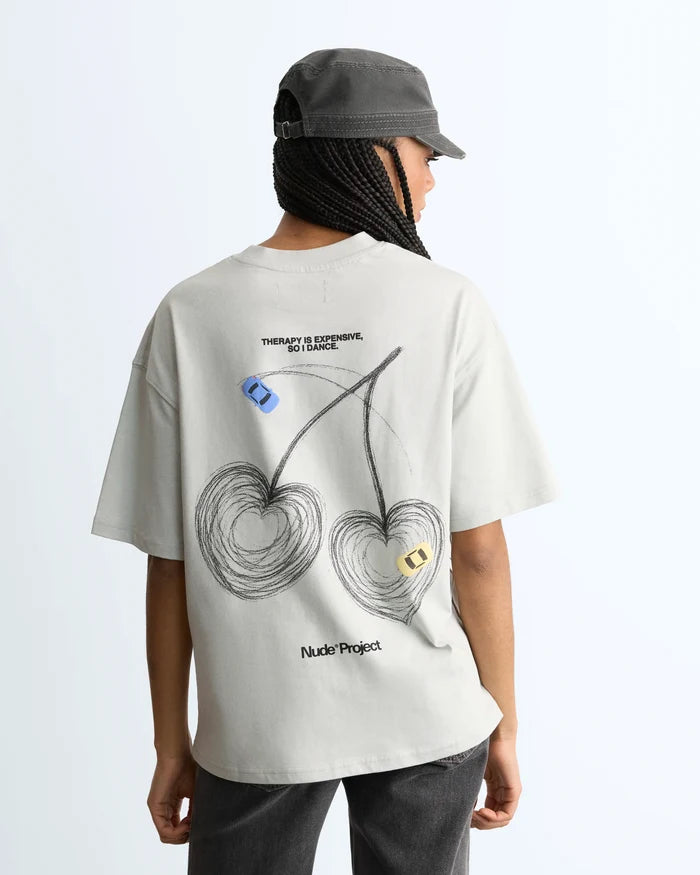 Racing Line Tee Grey