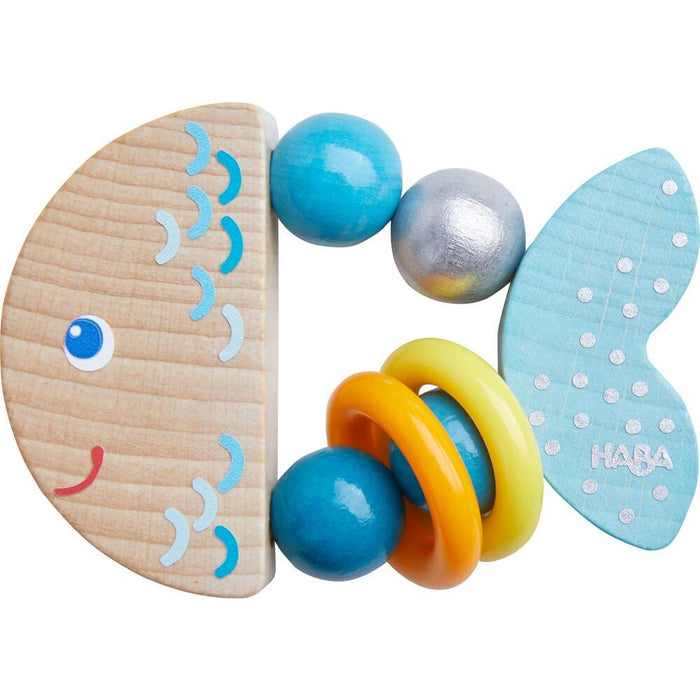 Rattlefish Wooden Baby Grasping Toy
