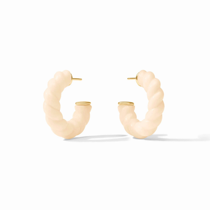 Ravello Hoop Ivory Medium - Becket Hitch