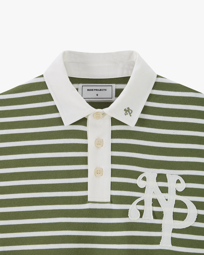 Rayas Polo Green