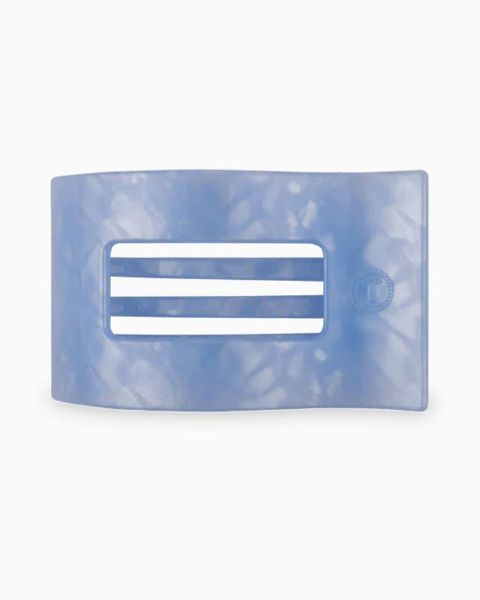 Teleties - Rectangle Flat Hair Clips - Blue Lagoon