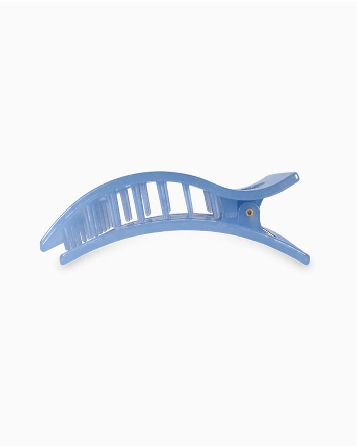 Teleties - Rectangle Flat Hair Clips - Blue Lagoon