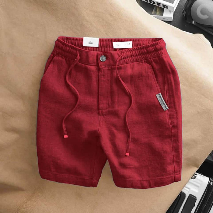 RED CASUAL SHORT - Dubai Offers Today