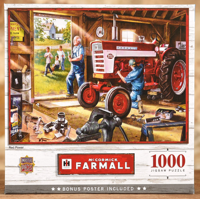 Red Power - 1000 Piece Puzzle