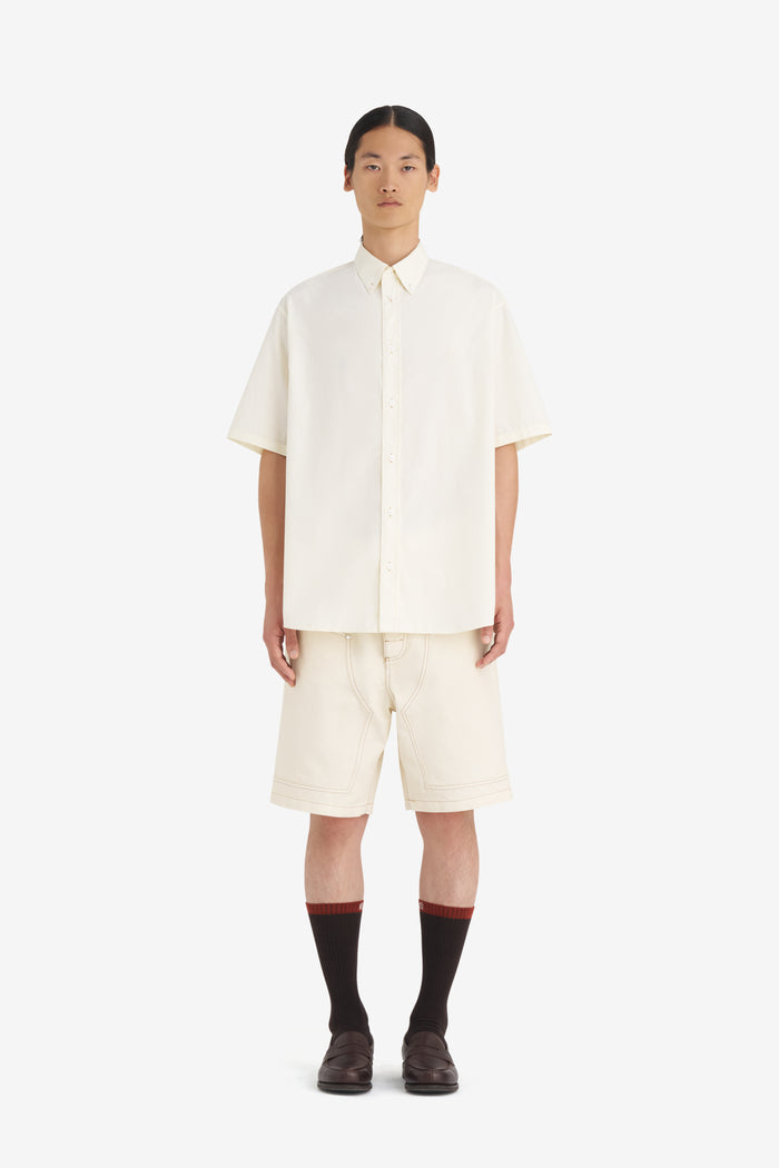 RELAX SHORT SLEEVES SHIRT E 42 / OFF WHITE