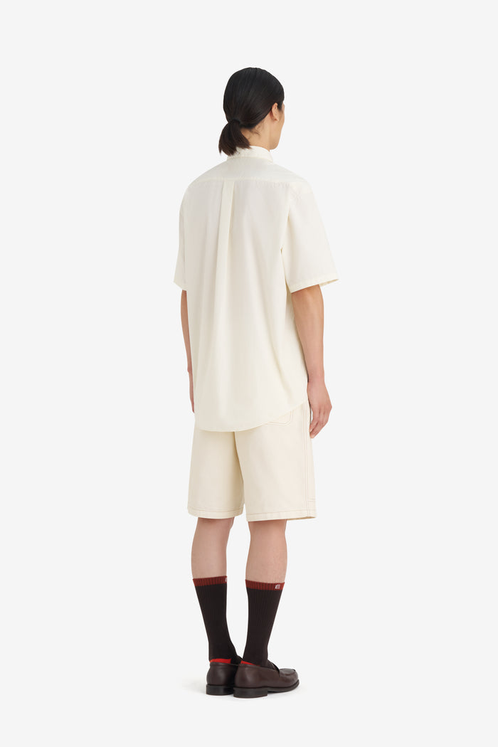 RELAX SHORT SLEEVES SHIRT E 42 / OFF WHITE