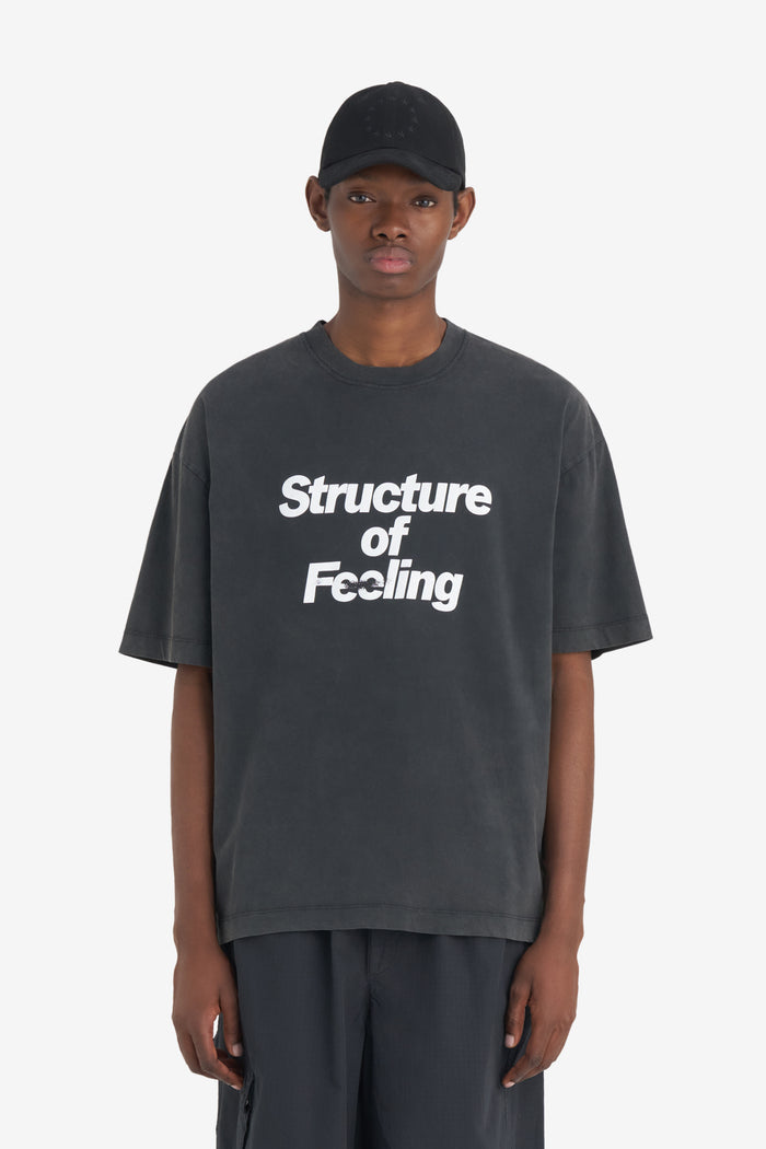 RELAX T-SHIRT STRUCTURE XXS / BLACK