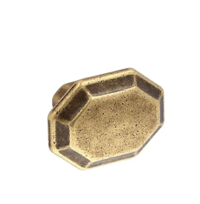 Retro Antique Brass Drawer Cup Pulls - Old West Iron