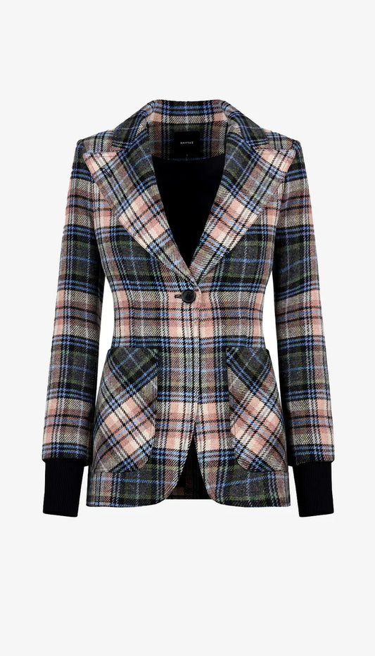 Rib Cuff Birkin Blazer