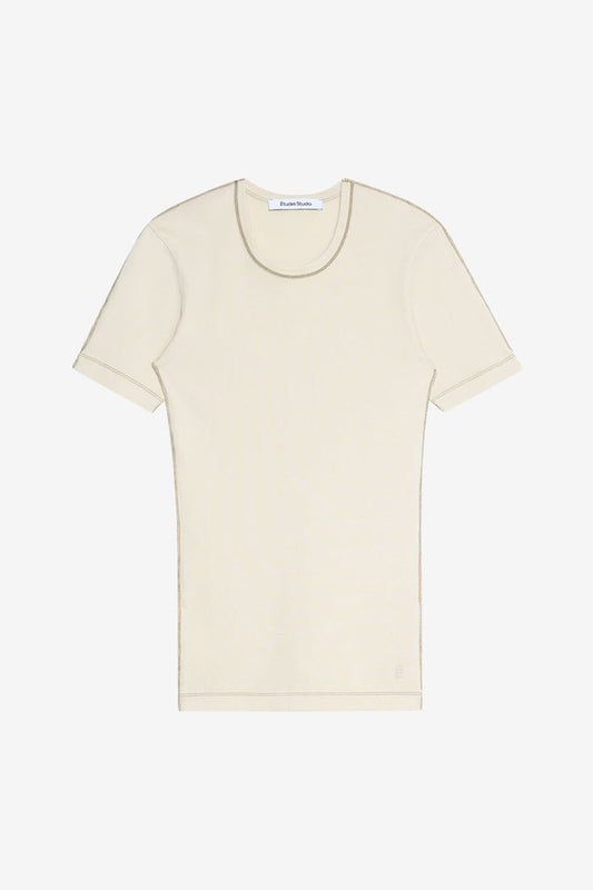 RIB T-SHIRT WASH