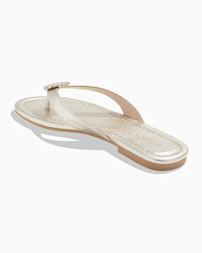 Jack Rogers - Roxy Flip Flop - Platinum