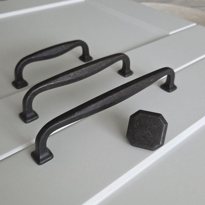 Rustic Cabinet Drawer Pulls - Old West Iron