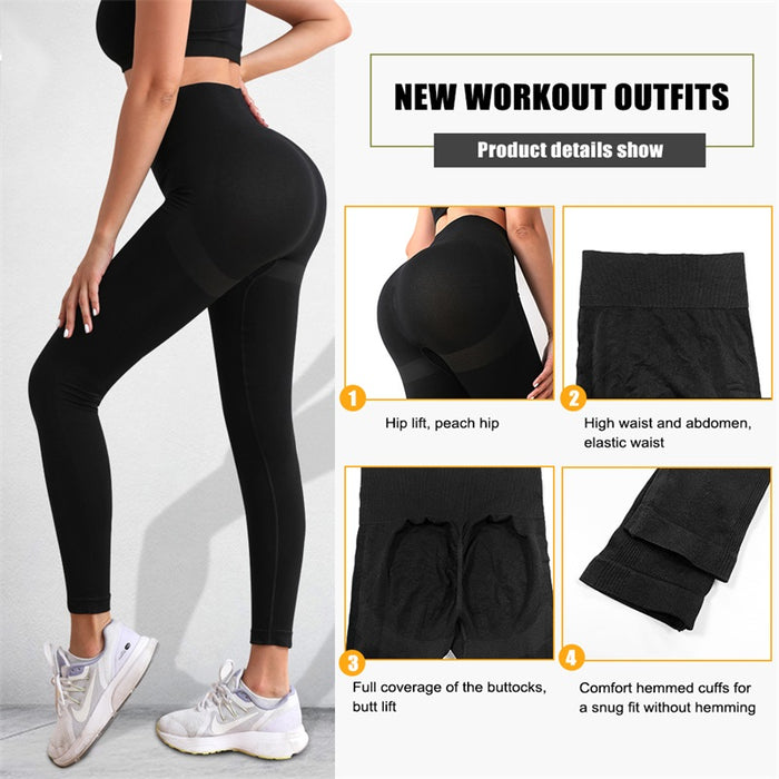 Scrunch Push up Sports Pant Workout Seamless Butt Lift Tight Trouser