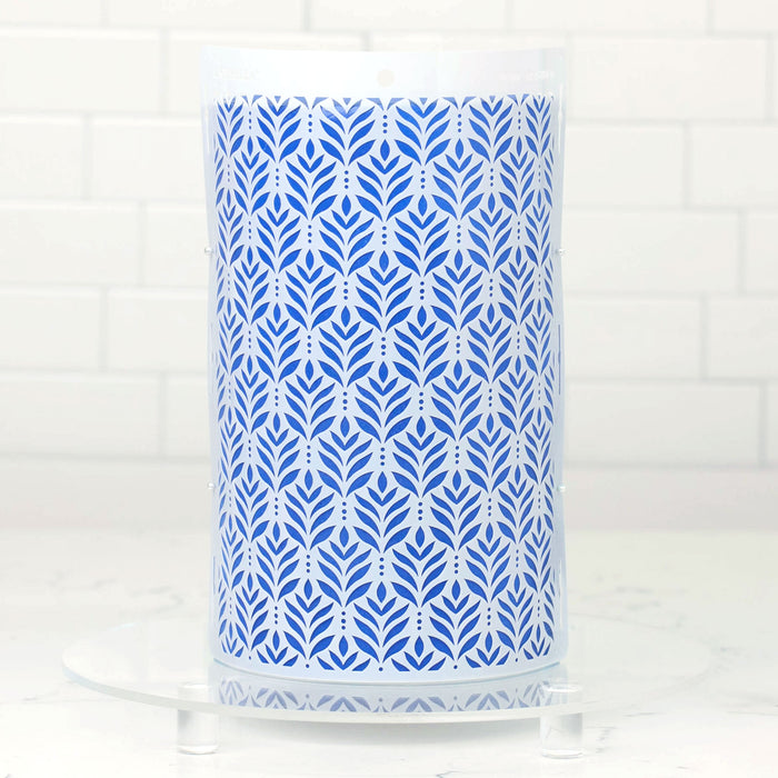 Seamless Cake Stencil great for decorating tall cakes with perfect designs. Lacupella