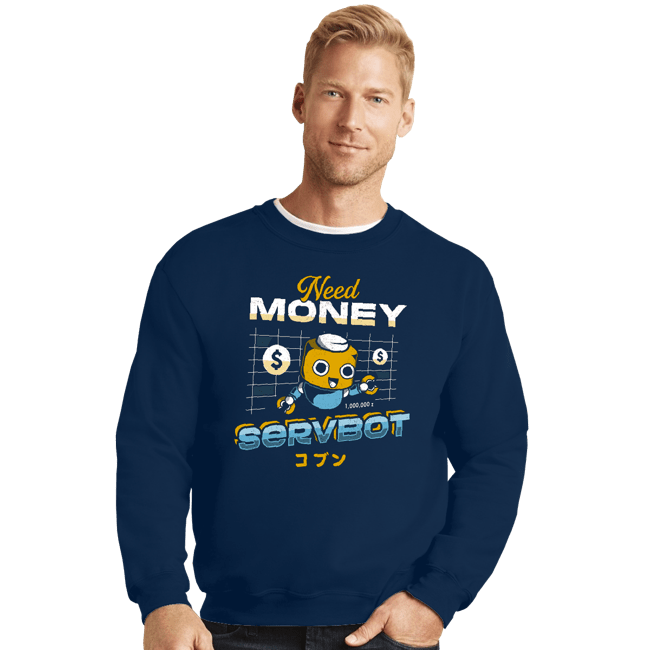Crewneck Sweater, Unisex / Small / Navy