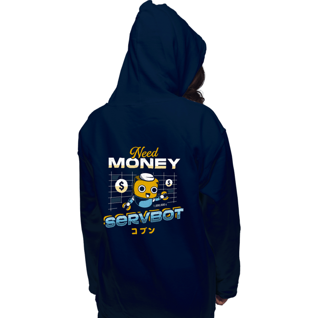 Pullover Hoodies, Unisex / Small / Navy