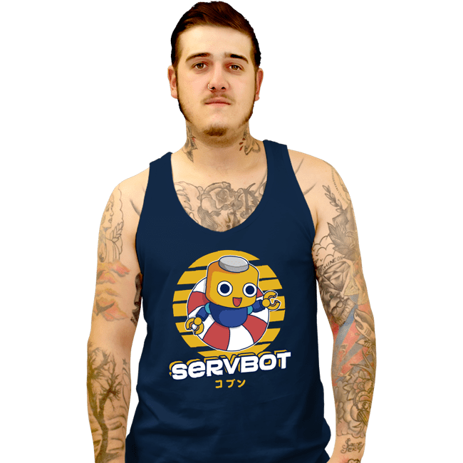 Tank Top, Unisex / Small / Navy