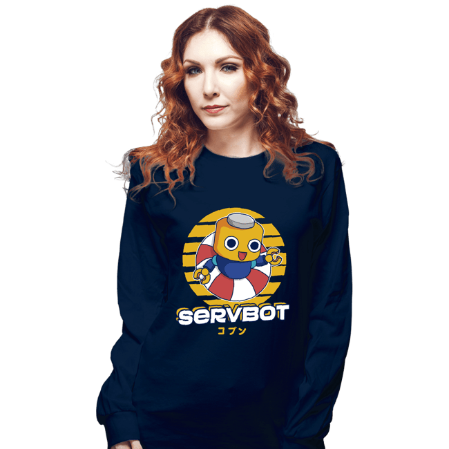 Long Sleeve Shirts, Unisex / Small / Navy
