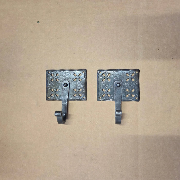 Shabby Chic Iron Wall Hooks - Old West Iron