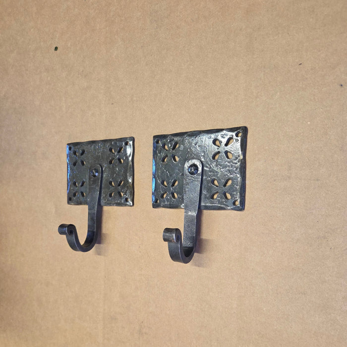 Shabby Chic Iron Wall Hooks - Old West Iron
