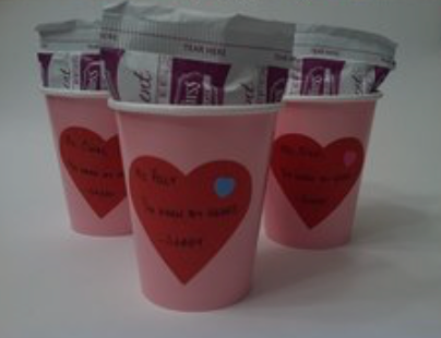 Heart Paper Cut-Outs - Assorted Colors, 3 Inch Size - Creative Shapes Etc.