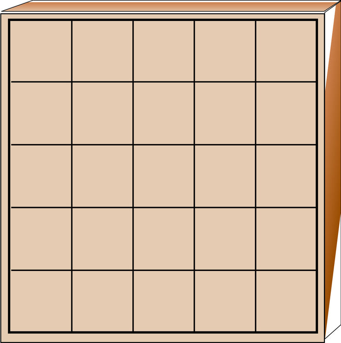 Jumbo Stamp - 5 Day Grid - Creative Shapes Etc.