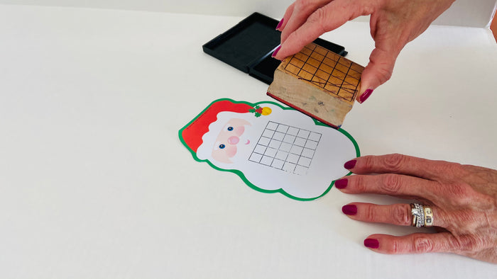 Jumbo Stamp - 5 Day Grid - Creative Shapes Etc.