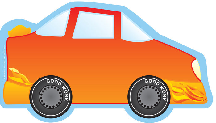 Large Notepad - Race Car - Creative Shapes Etc.