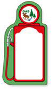 Mini Notepad - Gas Pump - Creative Shapes Etc.