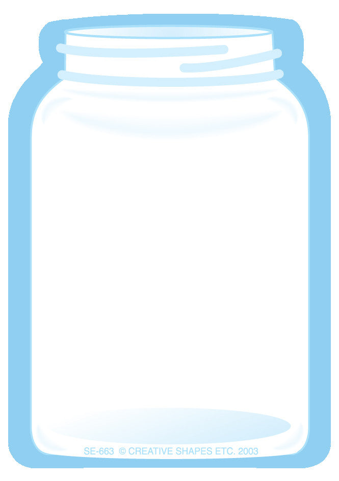 Mini Notepad - Jar - Creative Shapes Etc.