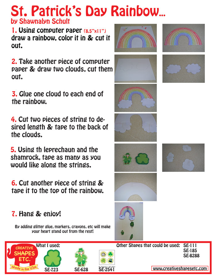Mini Notepad - Leprechaun - Creative Shapes Etc.