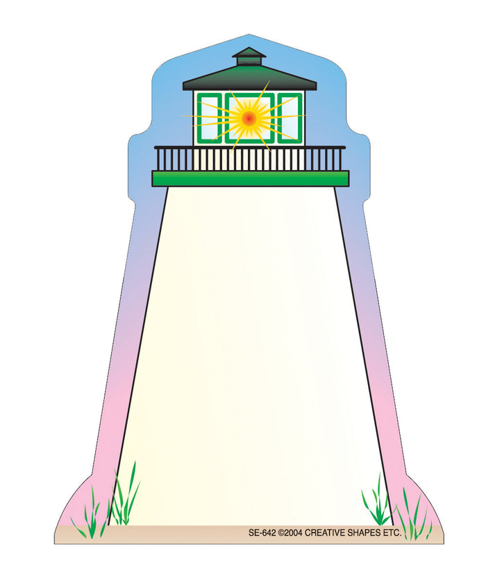 Mini Notepad - Lighthouse - Creative Shapes Etc.