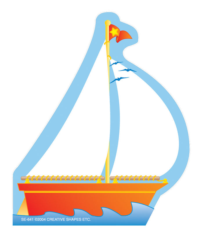 Mini Notepad - Sailboat - Creative Shapes Etc.
