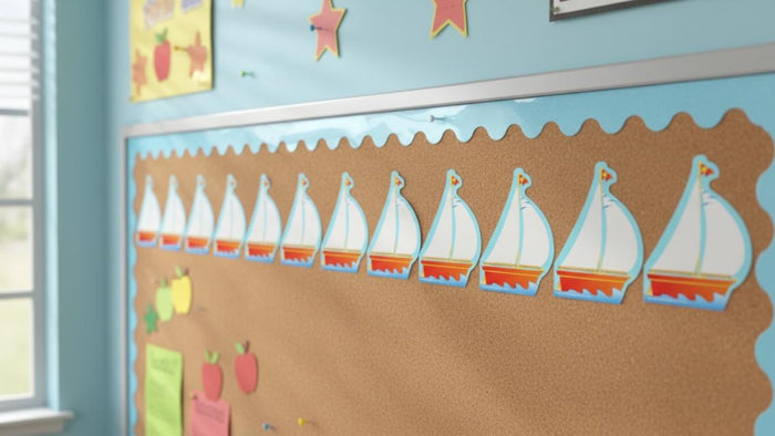 SHAPES ETC. Mini Notepad - Sailboat